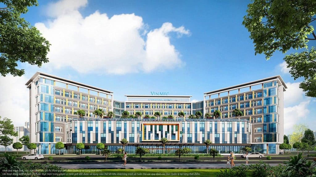 Bệnh viện đa khoa quốc tế Vinmec tại dự án Vinhomes Cam Lâm